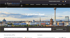 Desktop Screenshot of eurorekruter.com